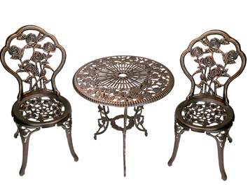 A03214 Bistro Chair with table set