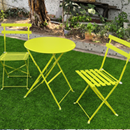 folding bistro set