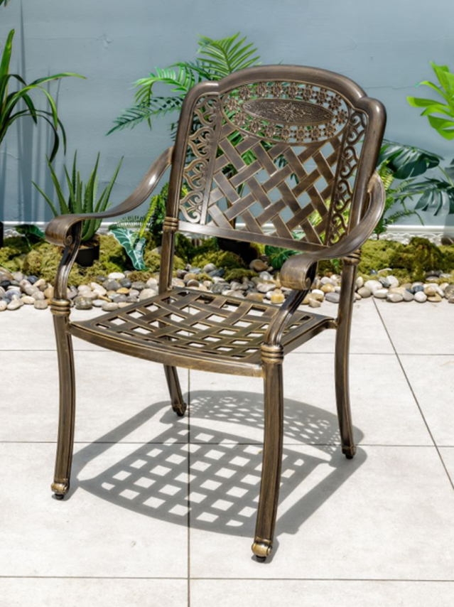 Cast Aluminium Dining Chair WKL619