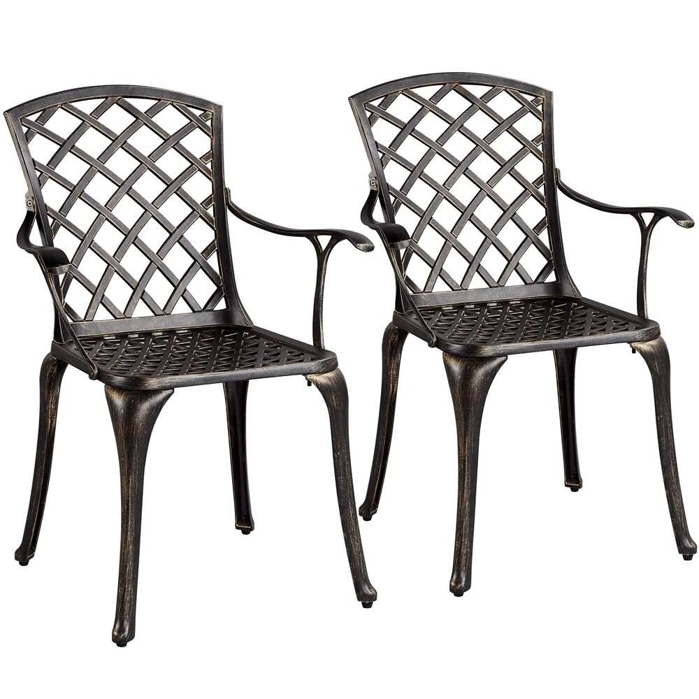 Cast Aluminium Dining Chair WKL613