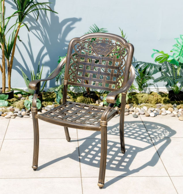 Cast Aluminium Dining Chair WKL621