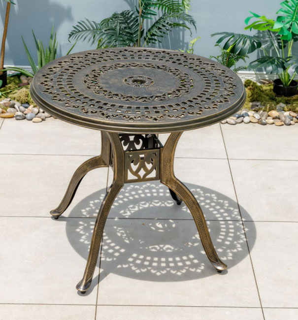 Cast Aluminium Dining Table WKL614