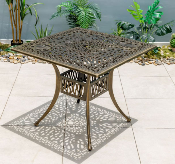 Cast Aluminium Dining Table WKL650