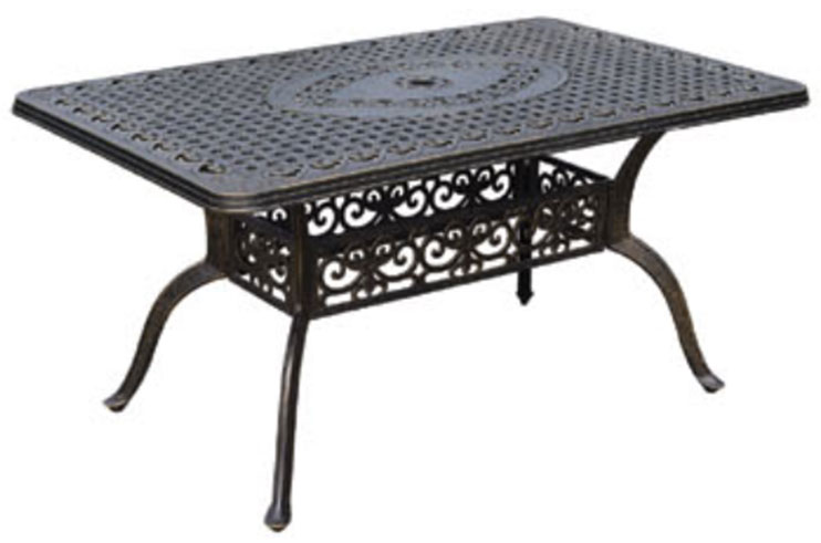 Cast Aluminium Dining Table WKL630
