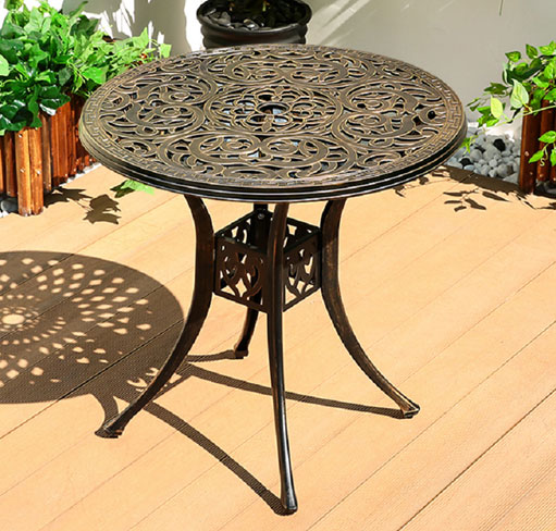 Cast Aluminium Dining Table WKL656