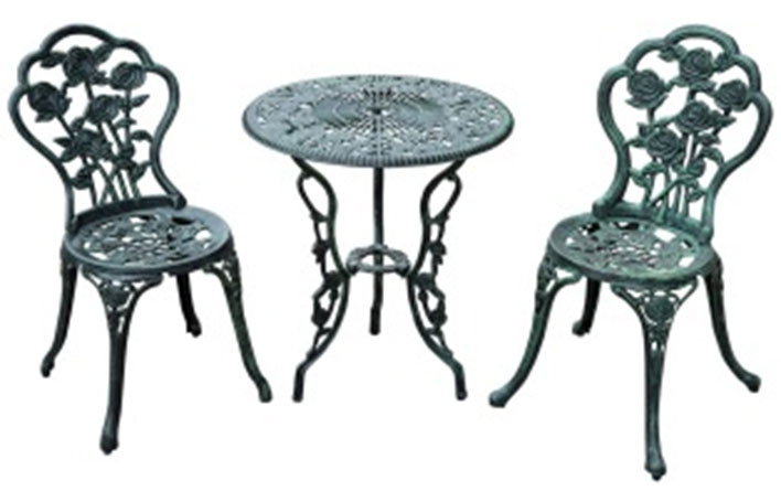 Cast Aluminium Bistro Set XG1015