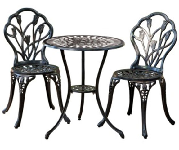 Cast Aluminium Bistro Set XG2018