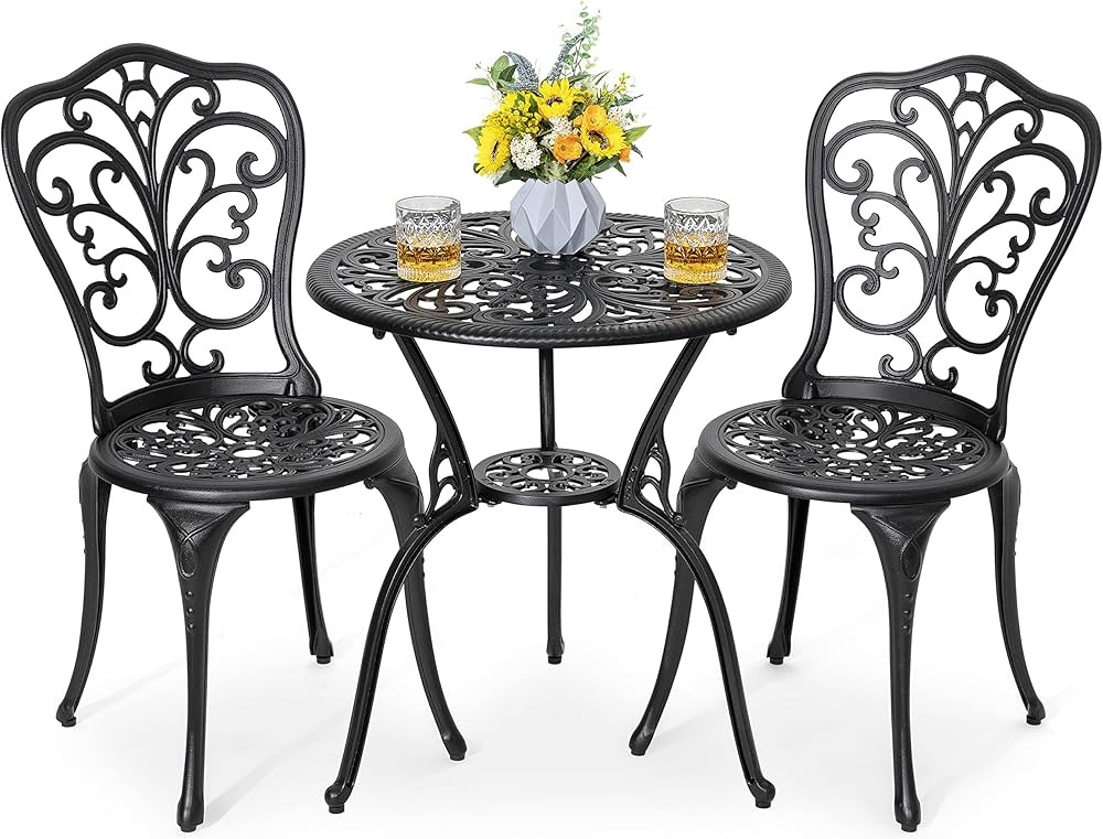 Cast Aluminium Bistro Set XG2017