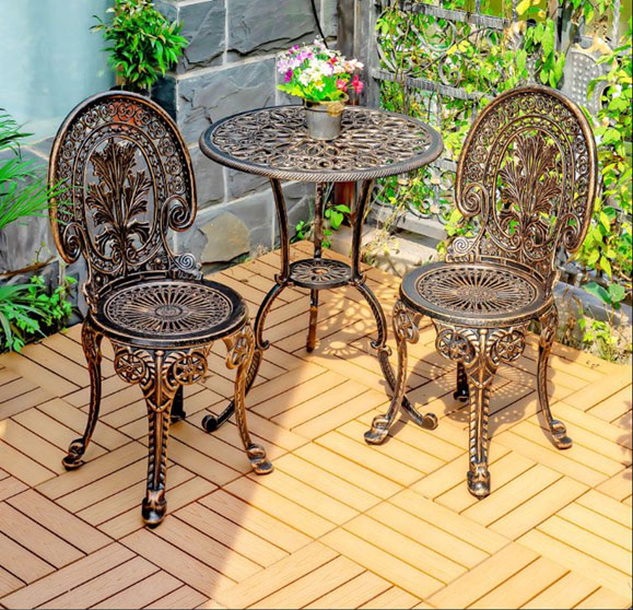 Cast Aluminium Bistro Set XG2022