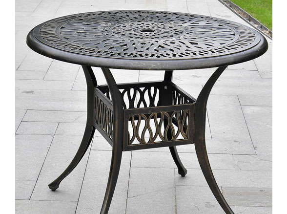 Cast Aluminium Dining Table WKL657