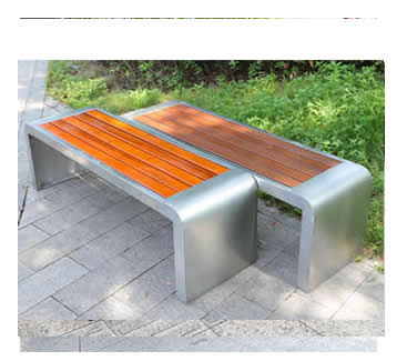 public backless bench  